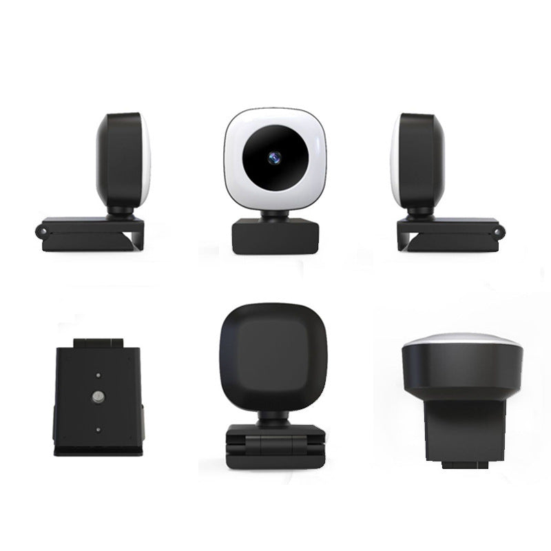 Auto Focus with Microphone for PC Laptop with Fill Lamp Web Cam