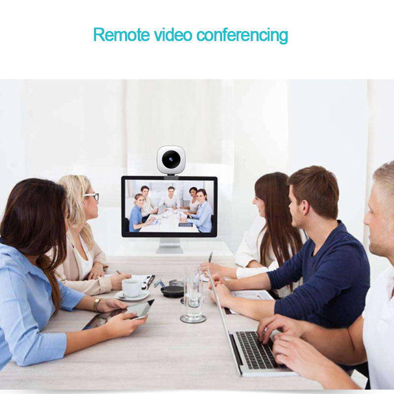 Auto Focus with Microphone for PC Laptop with Fill Lamp Web Cam