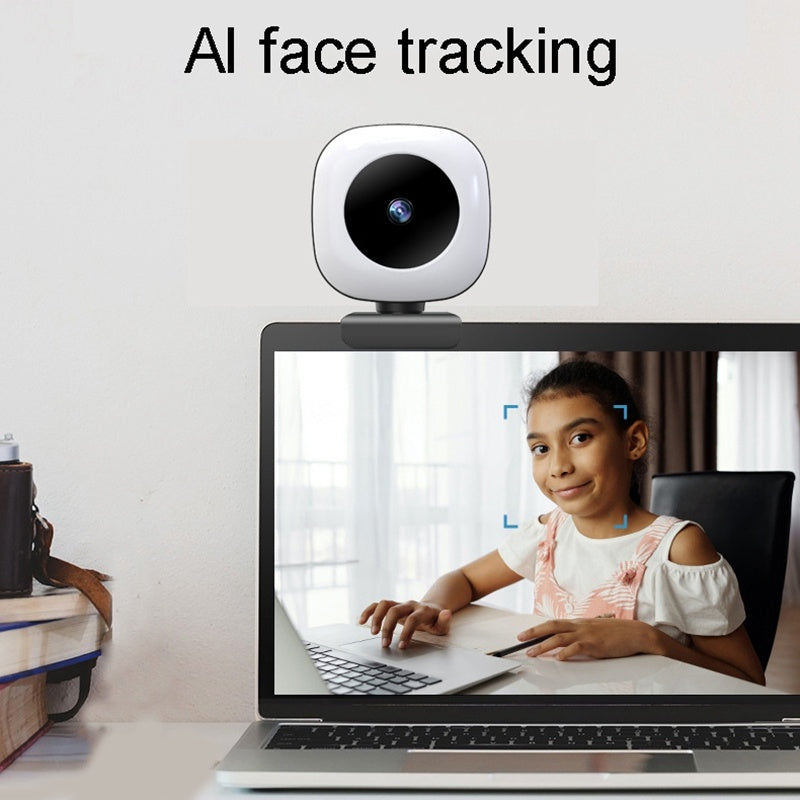 Auto Focus with Microphone for PC Laptop with Fill Lamp Web Cam