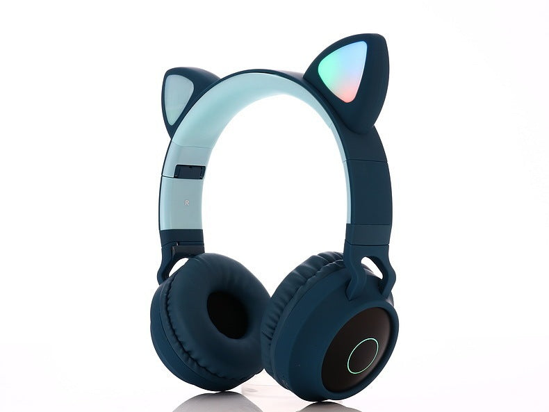 Kids Bluetooth Wireless Headset with Foldable Design