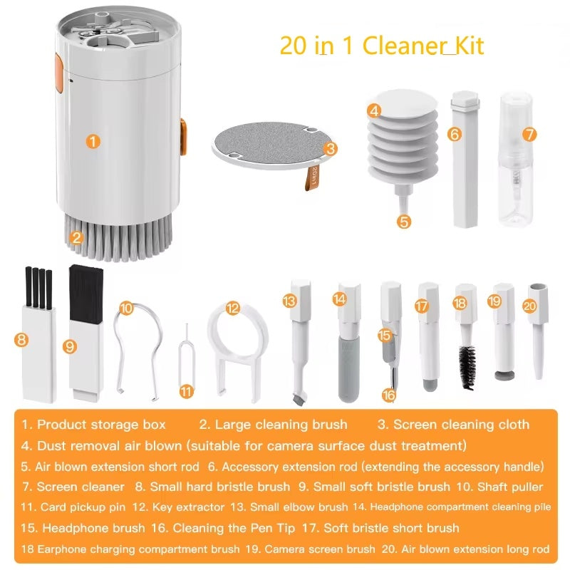 20-in-1 Universal Electronics Cleaning Kit
