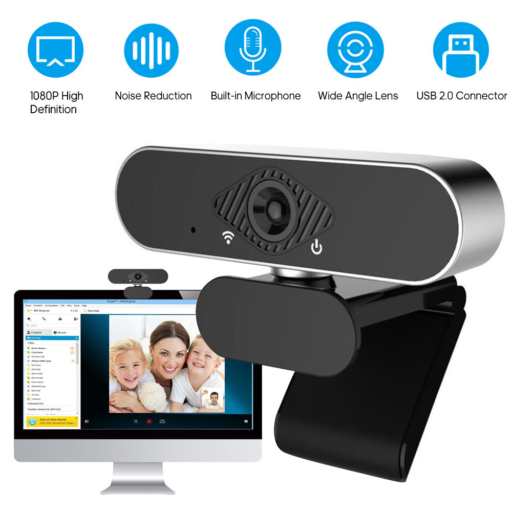 Full HD 1080p Auto Focus Webcam