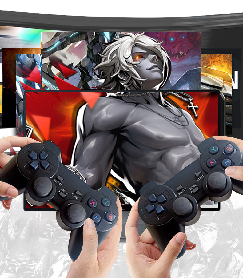 3D Game Stick Retro Console for Gaming - Classic Games with Dual Wireless Controllers