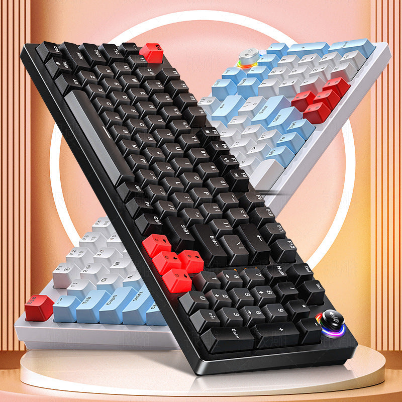 Silver Carving K700 96-Key RGB Mechanical Gaming Keyboard