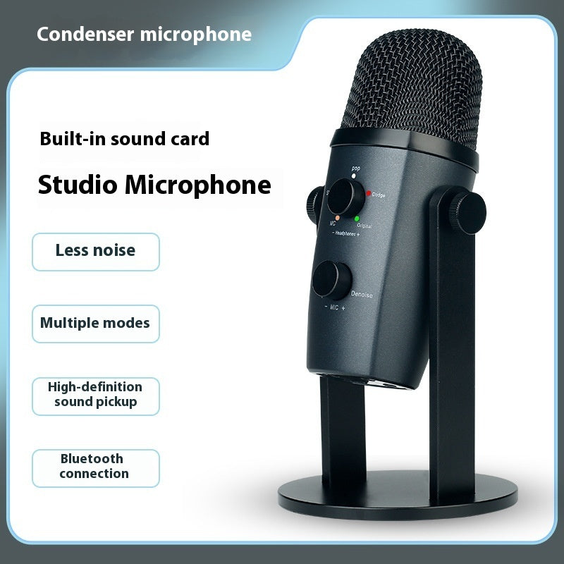 Studio USB Microphone – 5 Sound Modes