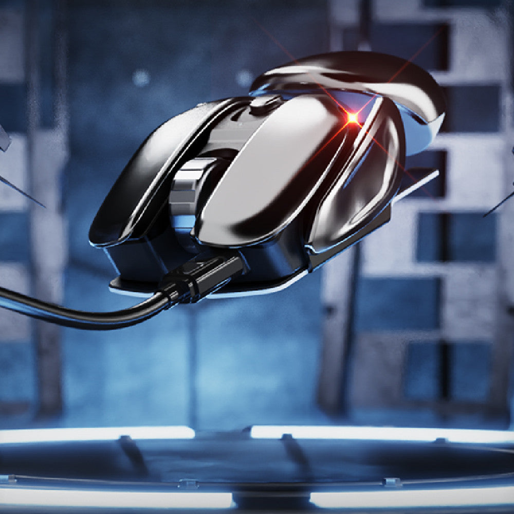Silent Pro Wireless Esports Gaming Mouse – Aluminum Alloy