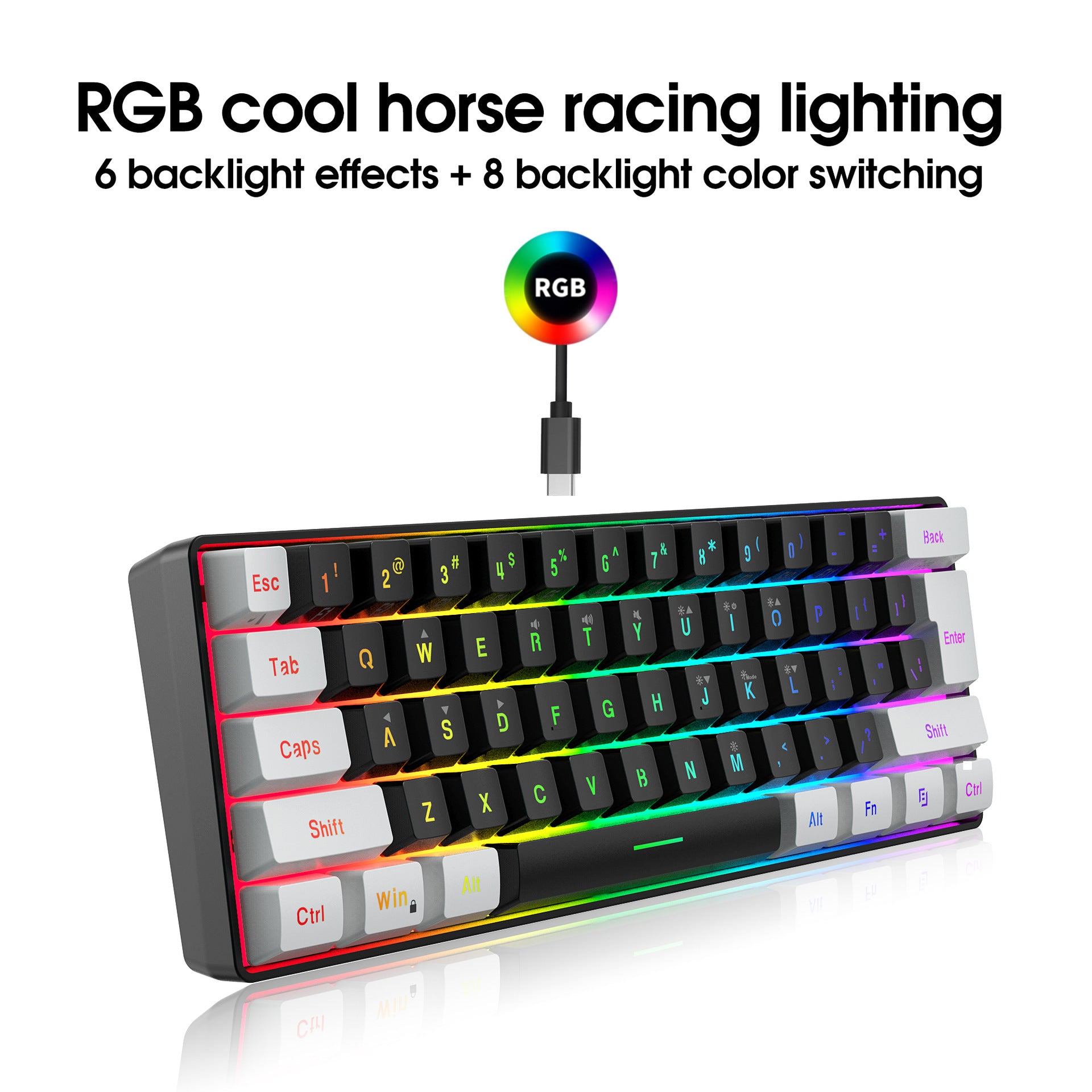 L500 Series RGB Dual-Mode Gaming Keyboard