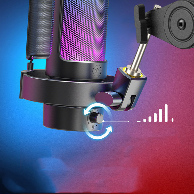 Fifine RGB USB Condenser Mic