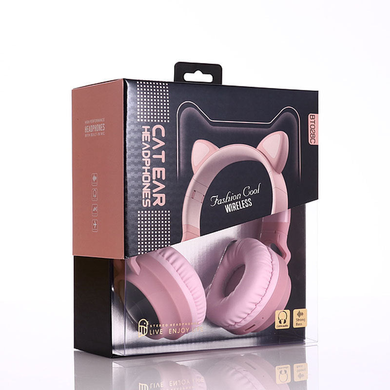 Kids Bluetooth Wireless Headset with Foldable Design