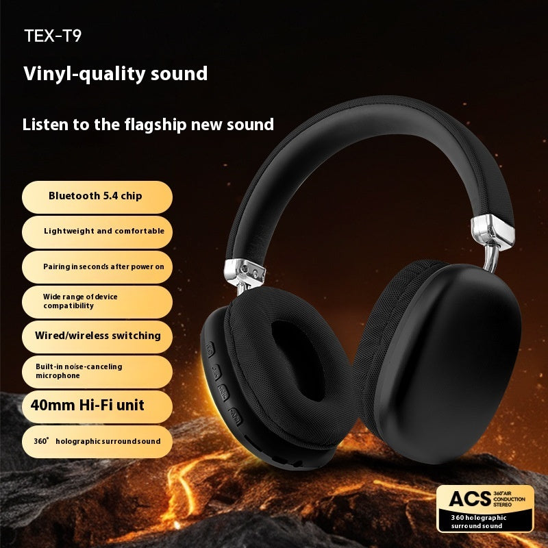TEX-T9 Bluetooth 5.4 Wireless Headphones