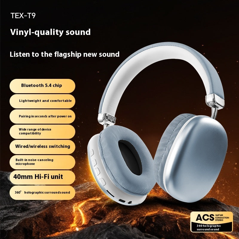 TEX-T9 Bluetooth 5.4 Wireless Headphones