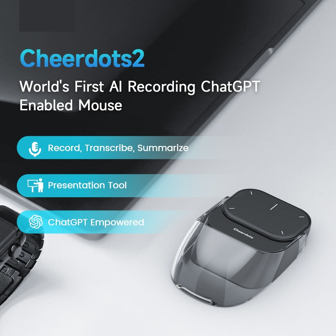 Cheerdots 2 AI Recording Mouse - 5-in-1