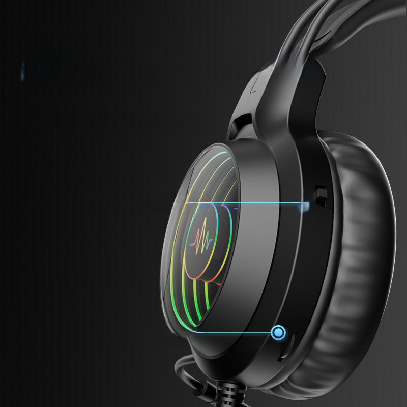 Cross-border Notebook E-sports Headset Computer Special Brand Headset Headset Wired Game Headset Factory Wholesale