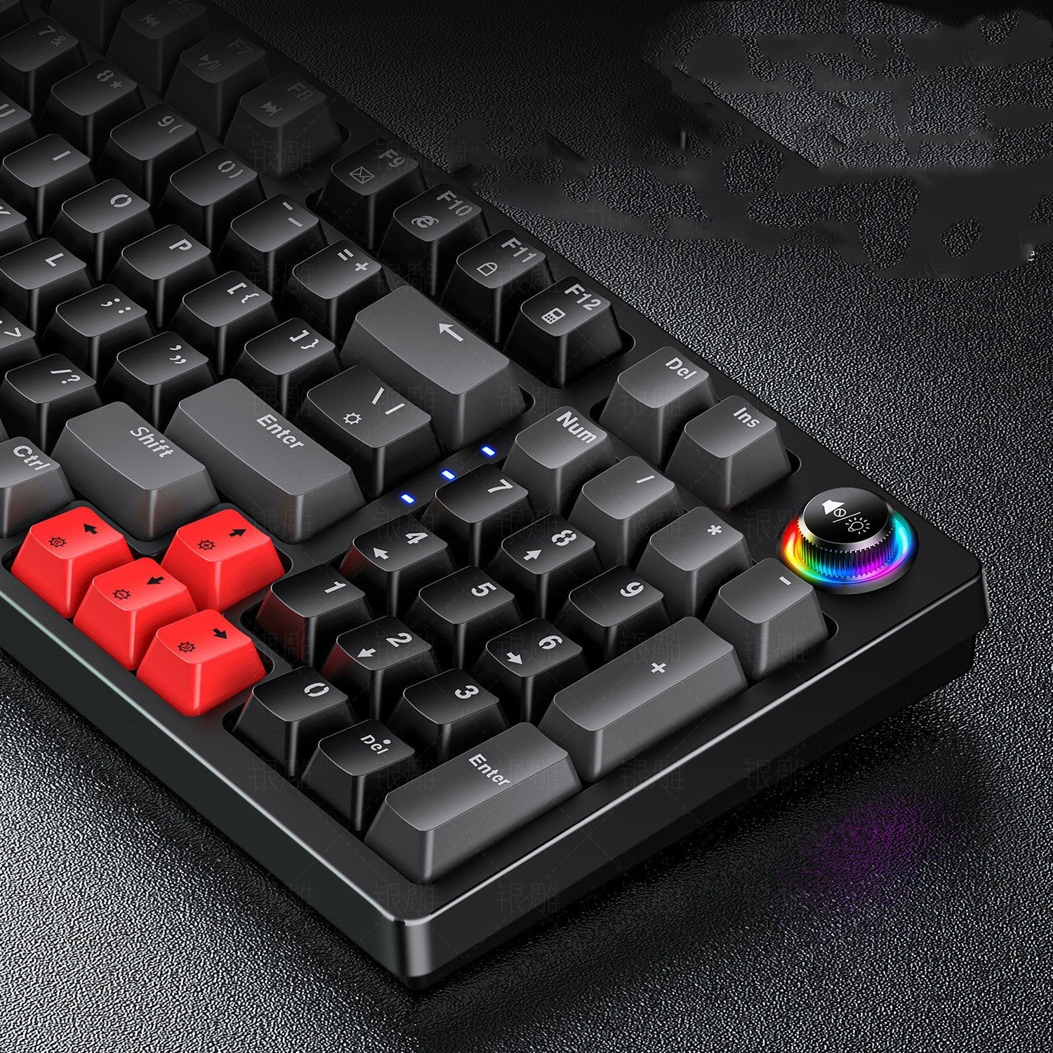 Silver Carving K700 96-Key RGB Mechanical Gaming Keyboard