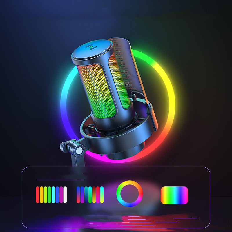 Fifine RGB USB Condenser Mic
