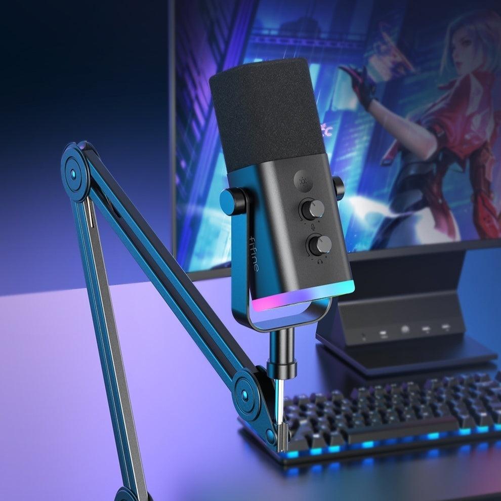 Ray AM8 RGB Dynamic Microphone